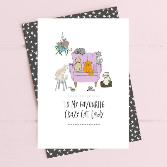 To my favourite crazy cat lady