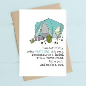 Camping - in a hotel