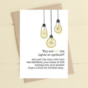 Why are all the lights on upstairs