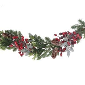 Garland 180cm - Mixed Fir/Berry/Cone