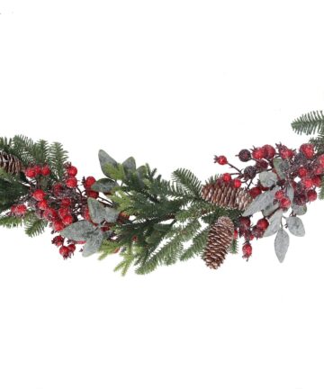 Garland 180cm - Mixed Fir/Berry/Cone