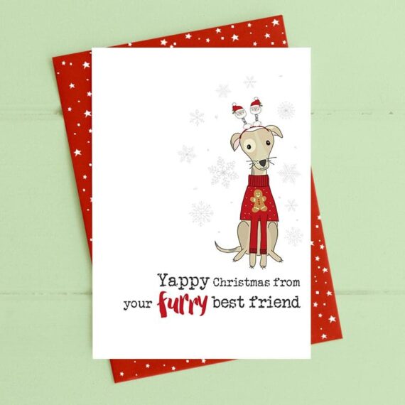 Yappy Christmas from your furry best friend