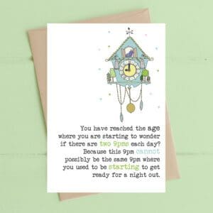 9pm - getting ready to go out