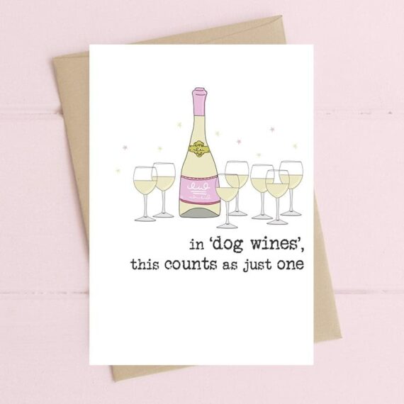 In dog wines, this counts as one