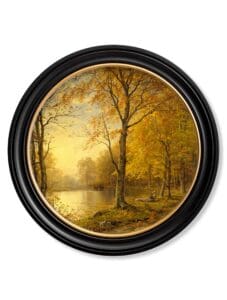 c.1877 Indian Summer - Round Frame