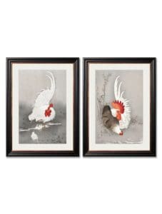 c.1910 Roosters - Ohara Koson