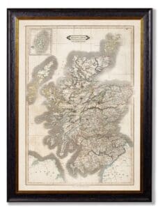 c.1831 Map of Scotland