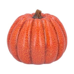 Ceramic Ornament 16.3cm - Orange Speckle Pumpkin