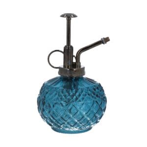 Crystal Cut Glass Mister - Dark Teal