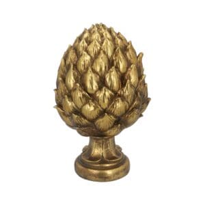 Resin Orn 27cm - Gold Artichoke