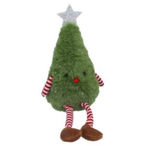 Fabric Orn 30cm - Christmas Tree Man Shelf Sitter