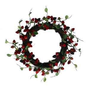 Wreath 65cm - Raspberry/Blackberry Twig