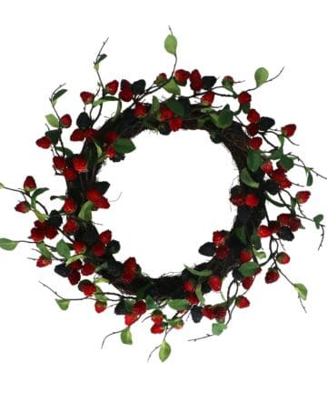 Wreath 65cm - Raspberry/Blackberry Twig