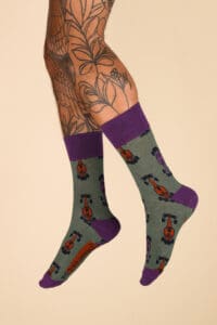 Grand Prix Men's Socks - Moss