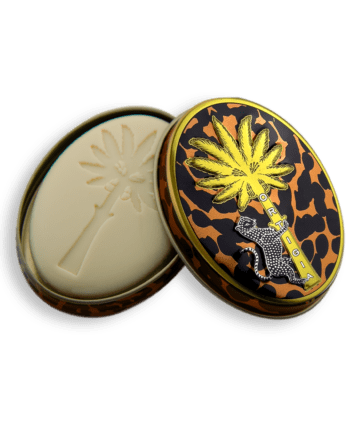 Ambra Nera Soap 25g in Tin