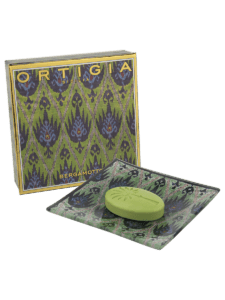 Bergamotto Glass Plate & Soap