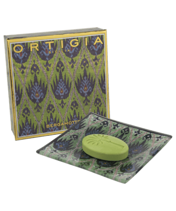 Bergamotto Glass Plate & Soap