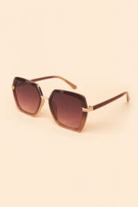 Angelina Luxe Sunglasses - Mahogany