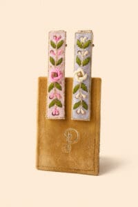 Petal/Powder Blue Floral Vines