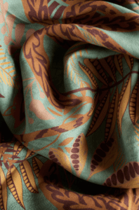 Patterned Palms Beach Cover Up