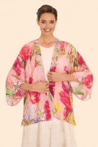 Floral Study Kimono Jacket - Petal
