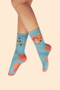Special Mum Ladies Ankle Socks - Denim