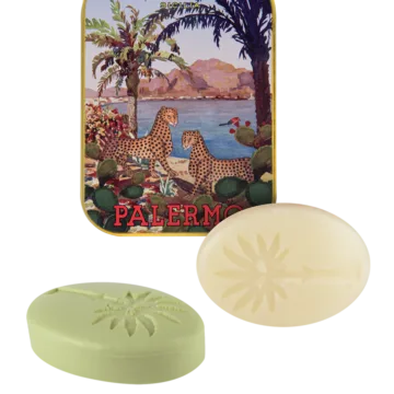Ortigia Sicilia City Tin Palermo Soap 25g x 2