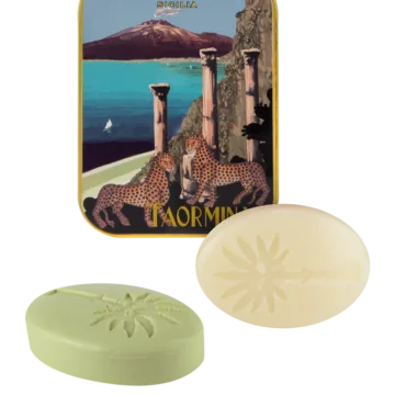 Ortigia Sicilia City Tin Taormina Soap 25g x 2